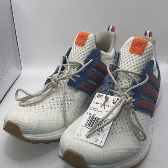 adidas Other - Size 11.5 - adidas UltraBoost 1.0 Premium Off White Crew Blue Men’s Shoes